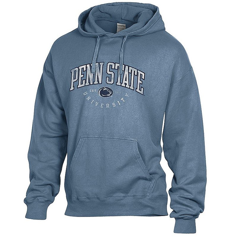 Penn State University Comfort Wash Saltwater Hooded Sweatshirt