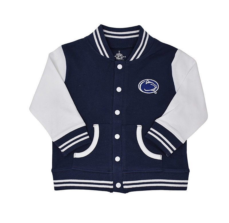 Creative Knitwear Penn State Baby Varsity Letterman Bomber Jacket Nittany Lions (PSU) (Creative Knitwear)
