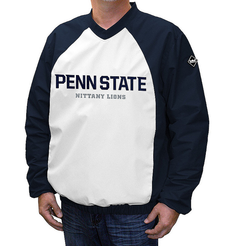 Franchise Club Penn State Game Day Navy Windshell Pullover Jacket Nittany Lions (PSU) (Franchise Club)