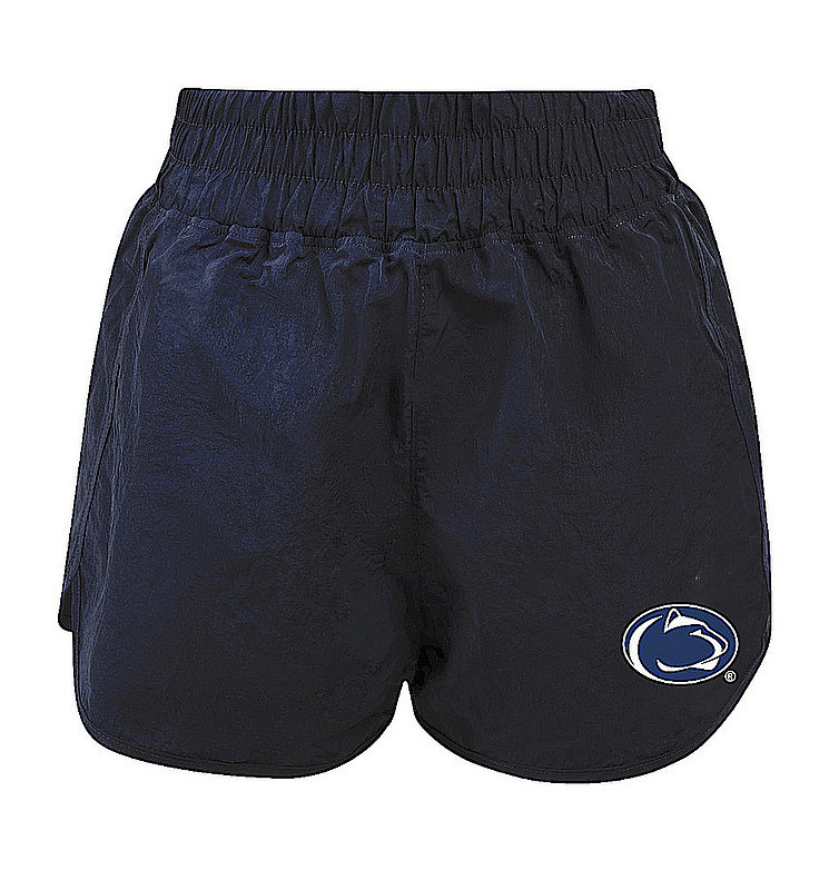 Hype & Vice Penn State Women's High Waisted Smocked Shorts Navy Nittany Lions (PSU) (Hype & Vice )