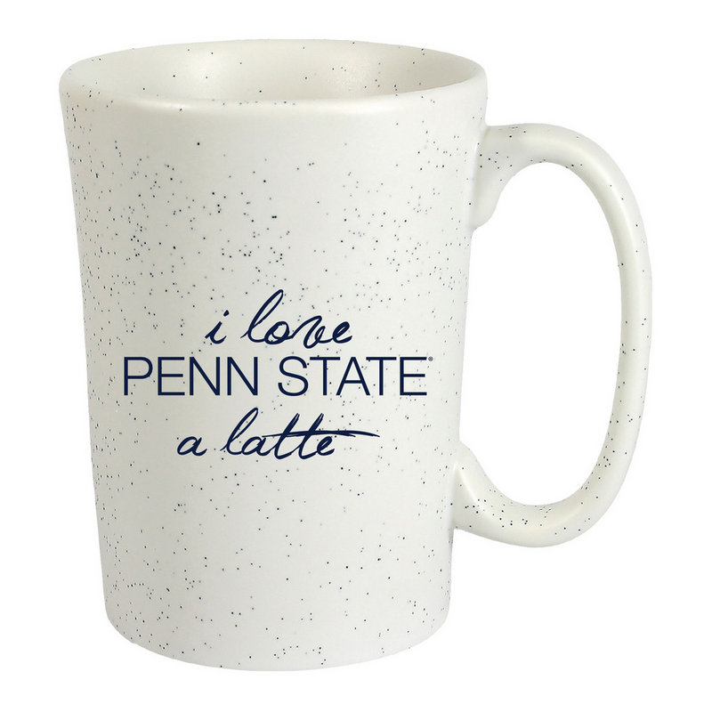 I love Penn State a Latte Mug White Nittany Lions (PSU) 