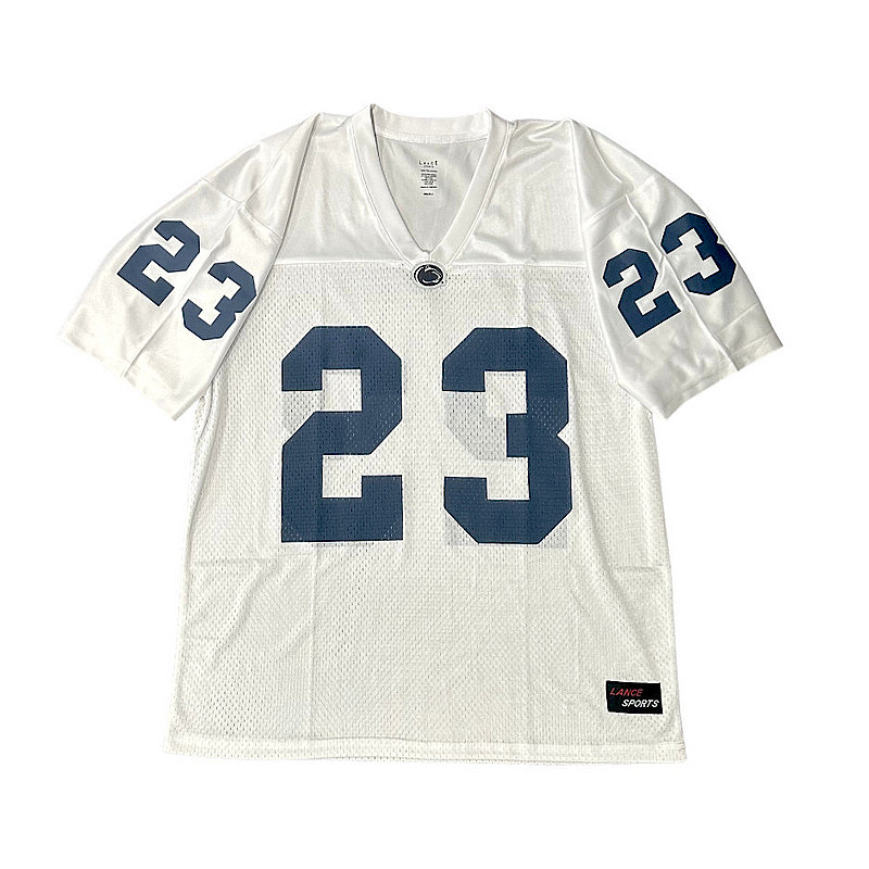 Lance Apparel Penn State Nittany Lions Mens Football Jersey White #23 Nittany Lions (PSU) (Lance Apparel )