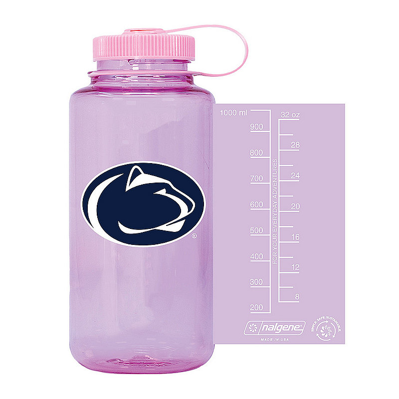 Nalgene Penn State Cosmo Pink 32oz Wide Mouth Water Bottle Nittany Lions (PSU) (Nalgene)