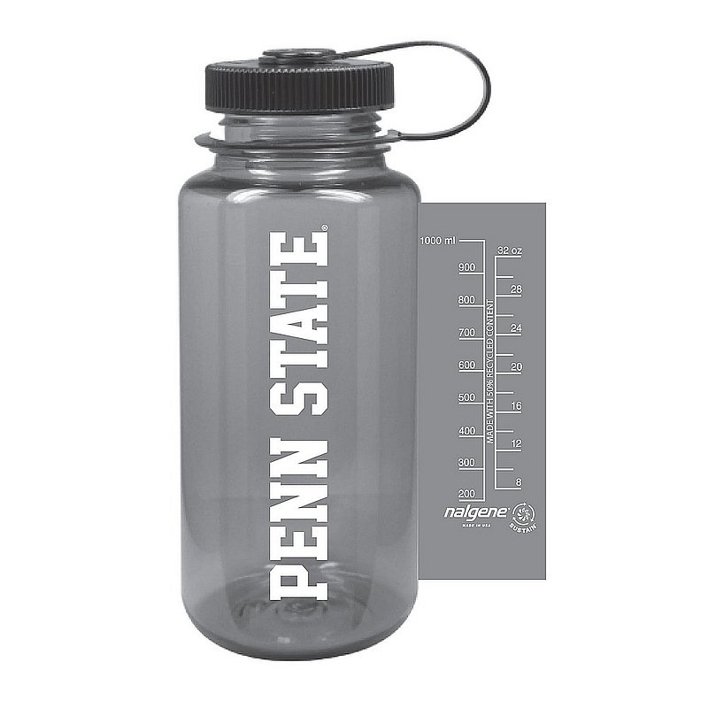 Nalgene Penn State Graphite Wide Mouth Water Bottle Nittany Lions (PSU) (Nalgene )