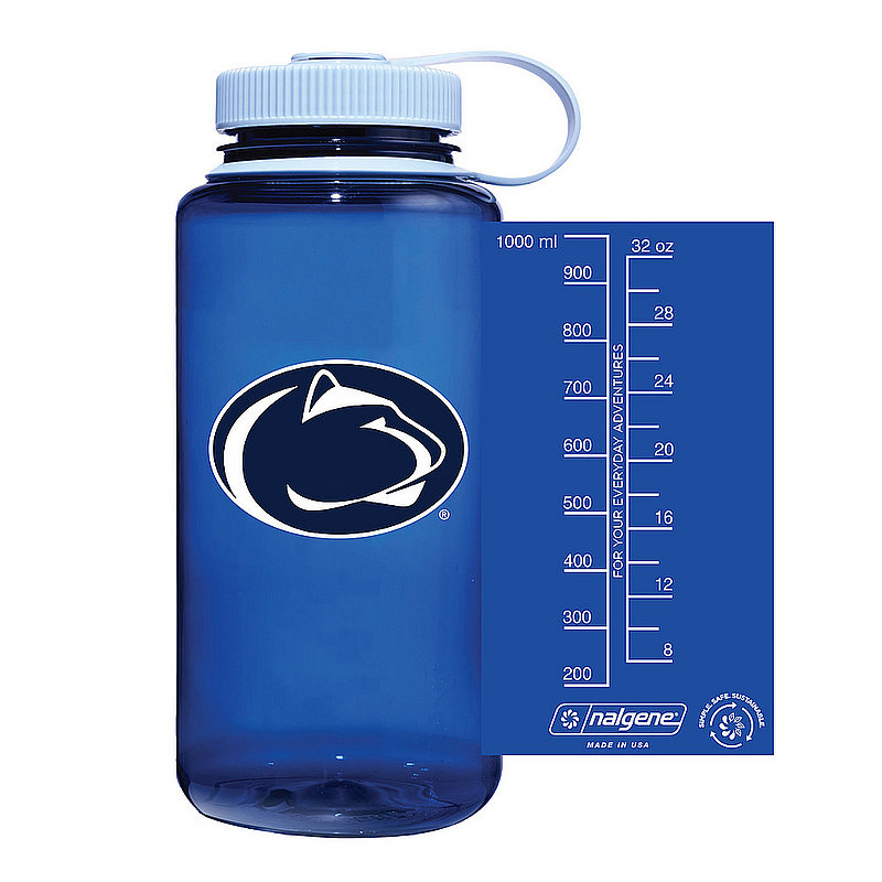 Nalgene Penn State Indigo 32oz Wide Mouth Water Bottle Nittany Lions (PSU) (Nalgene )