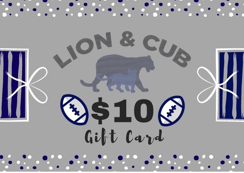 Penn State $10.00 Gift Card Nittany Lions (PSU) 