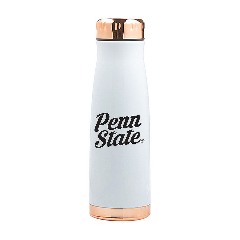 Penn State 18oz White & Copper Stainless Steel Bottle