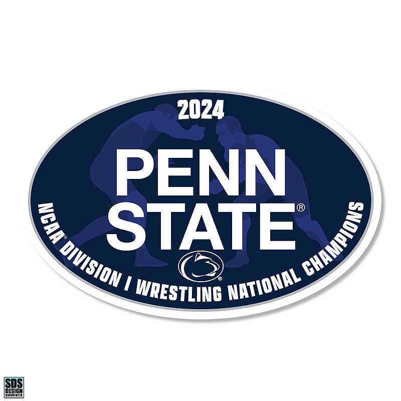Penn State 2024 12X Wrestling National Champions Magnet