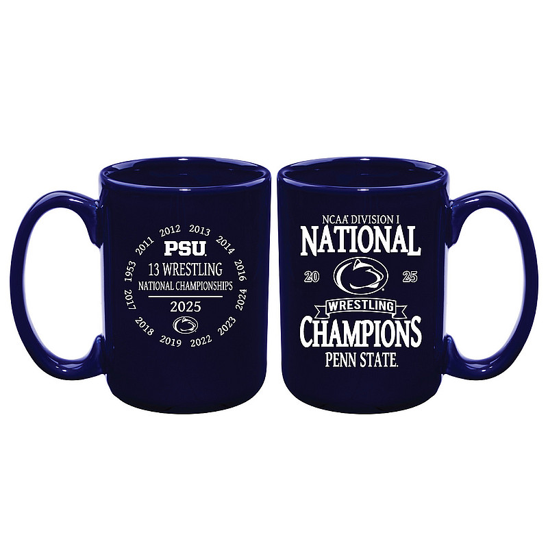 Penn State 2025 NCAA Wrestling National Champions Mug Nittany Lions (PSU) 