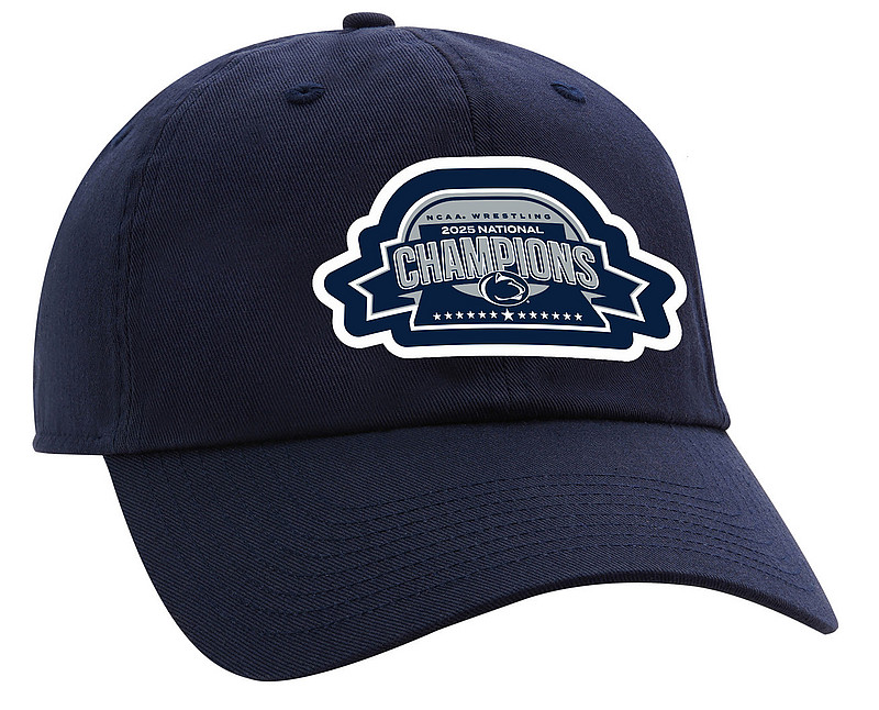 Penn State 2025 Wrestling National Champions Hat Navy Nittany Lions (PSU) 