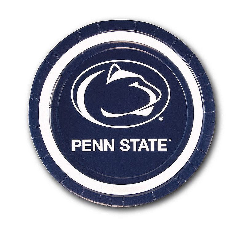 Penn State 7" Dessert Plate - 12 Count Nittany Lions (PSU) 