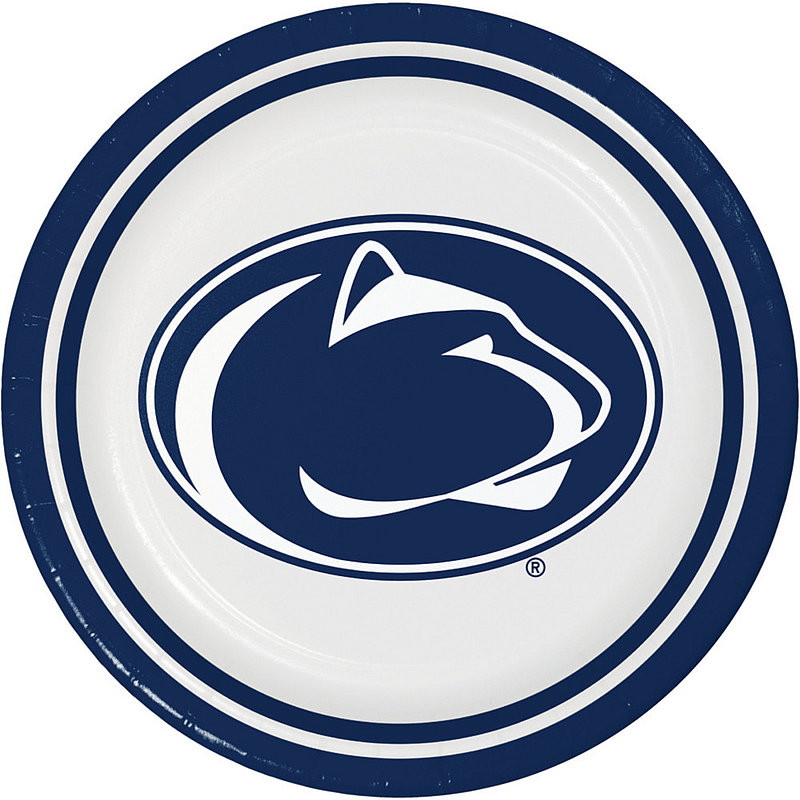 Penn State 9" Dinner Plate - 8 Count Nittany Lions (PSU) 