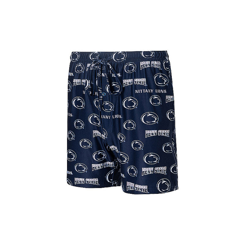 Penn State Allover Mens Super Soft Pajama Boxer Shorts Nittany Lions (PSU) 