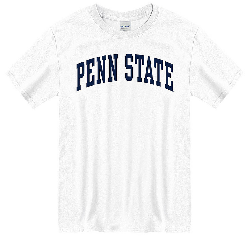 Penn State Arching White Tee Nittany Lions (PSU) 