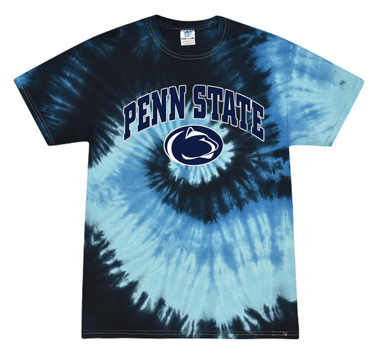 Penn State Blue Ocean Tie Dye Tee 