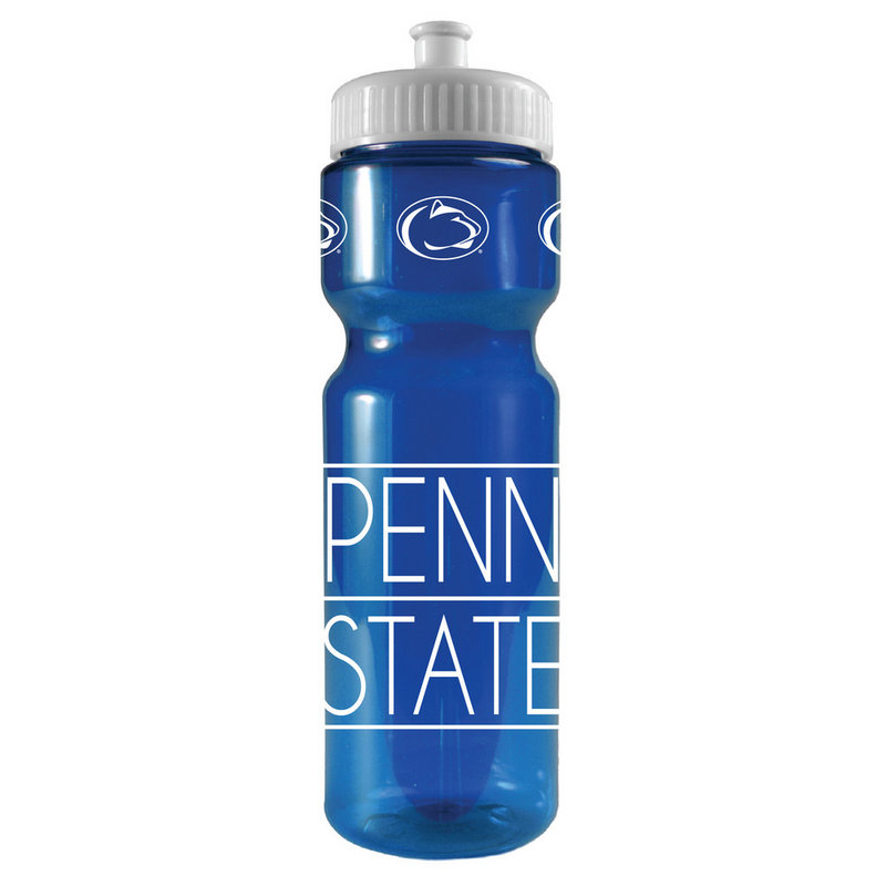 Penn State Blue Squeeze Water Bottle 