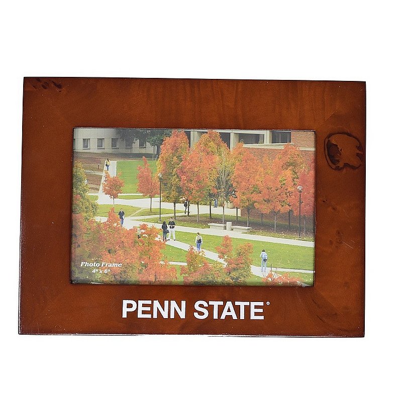 Penn State Burlwood Walnut Picture Frame (4" X 6") Nittany Lions (PSU) 