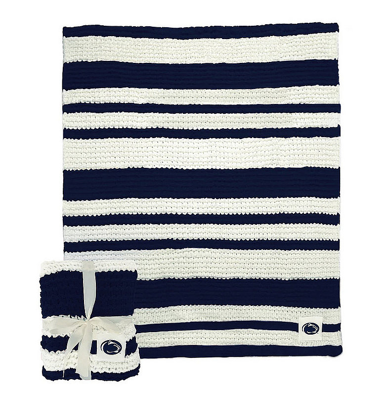 Penn State Cable Knit Throw 50x60 Nittany Lions (PSU) 