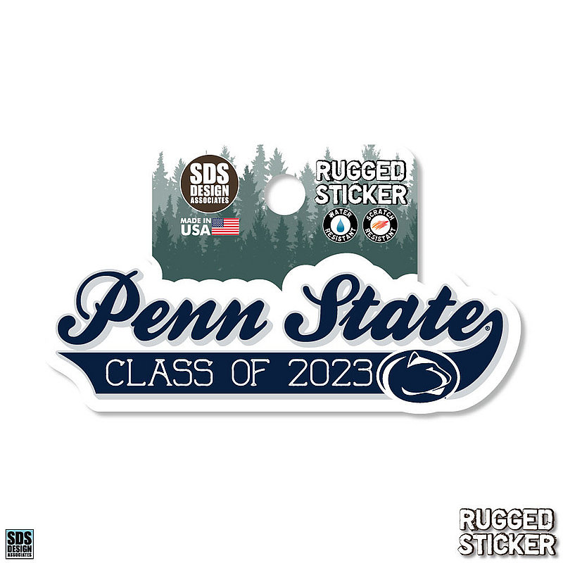 Penn State Class of 2023 Rugged Sticker 