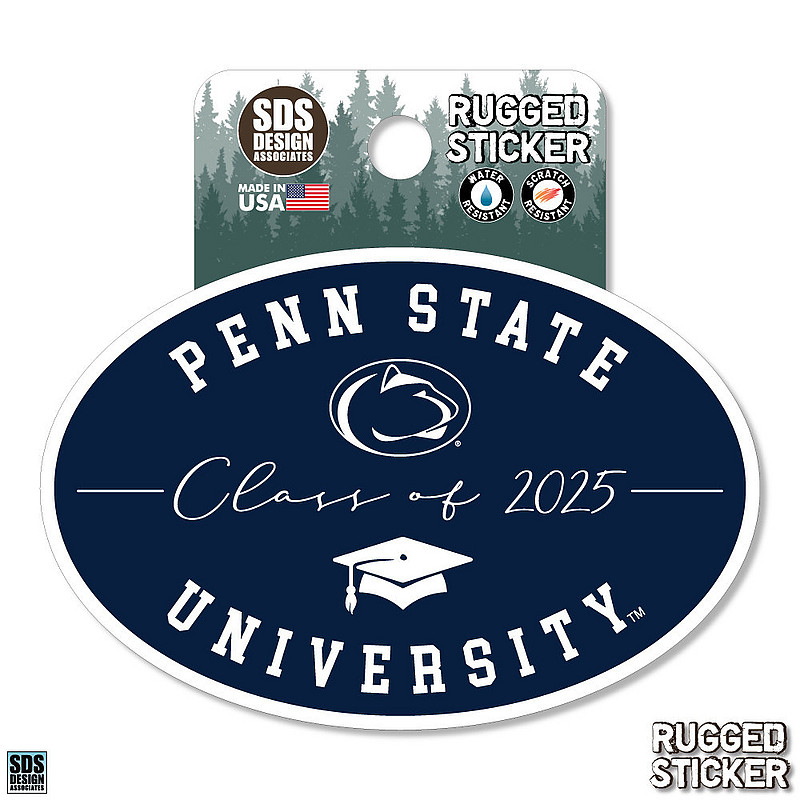Penn State Class of 2025 Rugged Sticker Nittany Lions (PSU) 