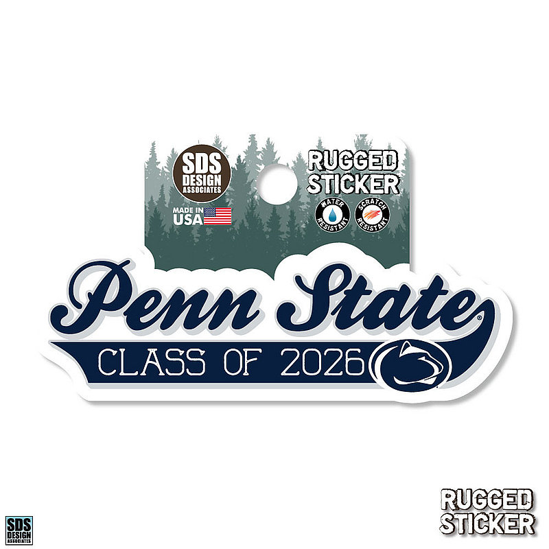 Penn State Class of 2026 Rugged Sticker Nittany Lions (PSU) 