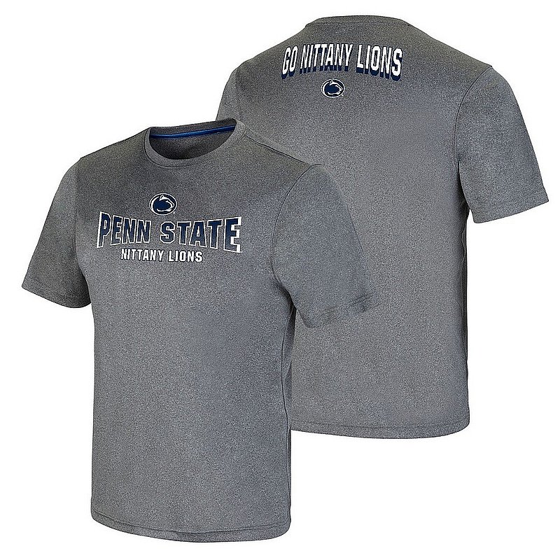 Penn State Go Nittany Lions Heather Charcoal Performance Tee 