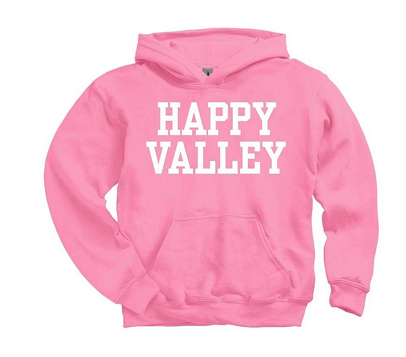 Happy Valley Pink Azalea Youth Hooded Sweatshirt 