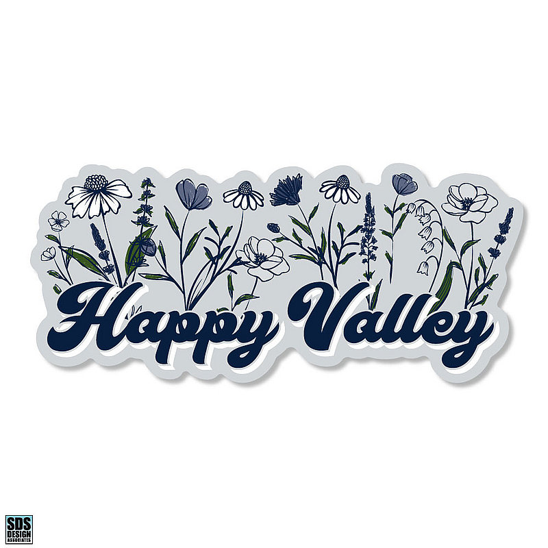Happy Valley Poppy Flower Rugged Sticker