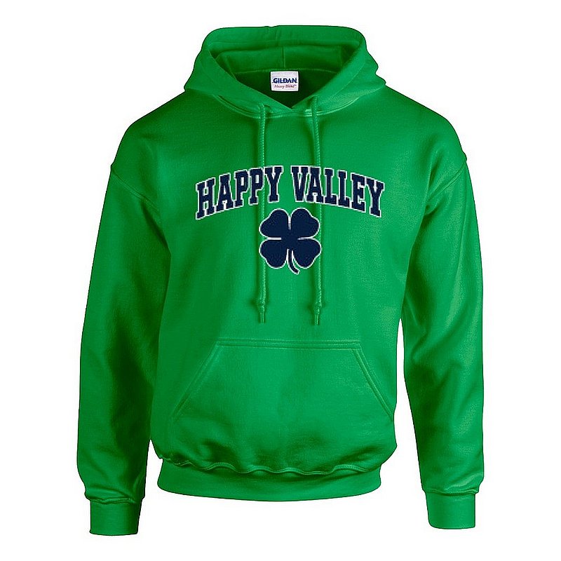 Happy Valley Shamrock Irish Green Hooded Sweatshirt 