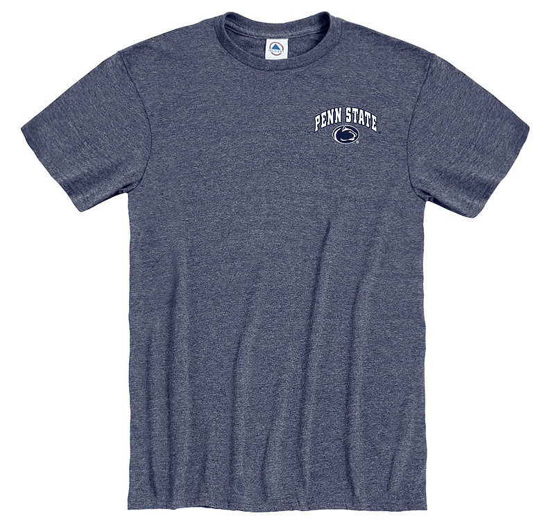 Penn State Heather Denim Soft Spun Crew T-Shirt Nittany Lions (PSU) 