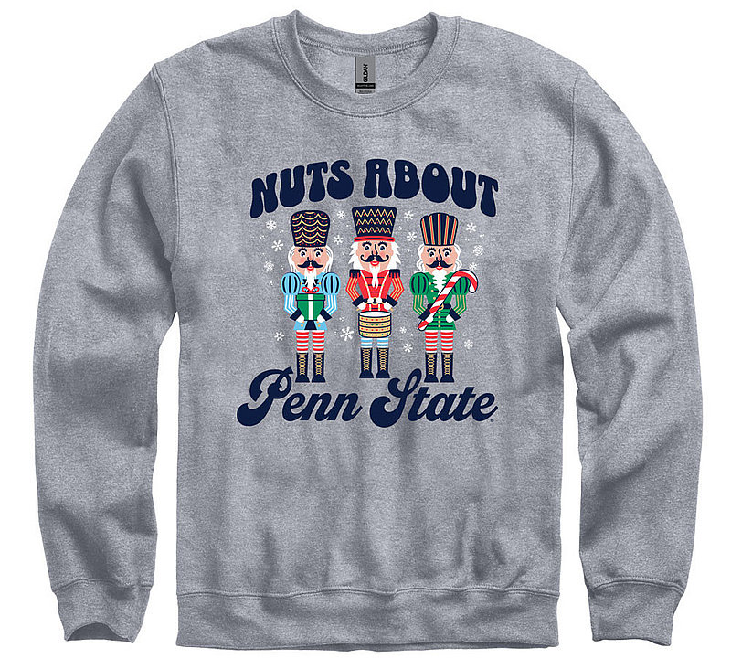 Penn State Holiday Nutcracker Crewneck Sweatshirt 