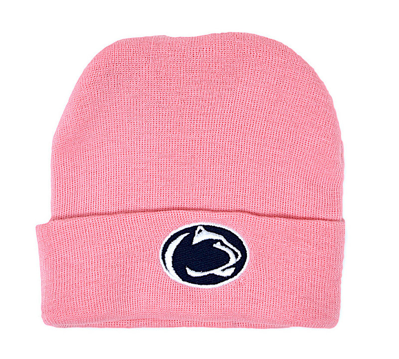 Penn State Infant Knit Pink Hat  