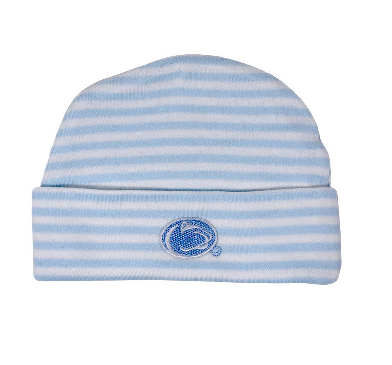 Penn State Infant Light Blue Striped Knit Hat Nittany Lions (PSU) 