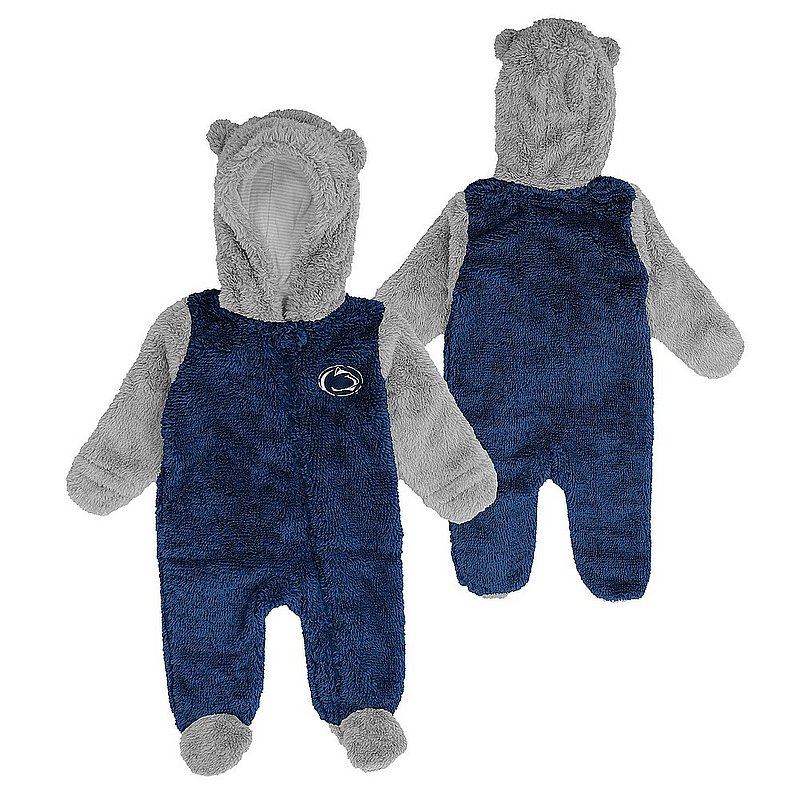 Penn State Infant Nittany Lions Teddy Sherpa Fleece Bunting Nittany Lions (PSU) 