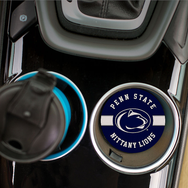 Penn State Jersey Stripe Single Car Coaster