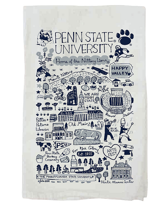 Penn State Julia Gash Kitchen Tea Towel Nittany Lions (PSU) 