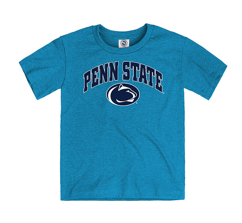 Penn State Kids Arching Over Lion Tee Blue Nittany Lions (PSU) 