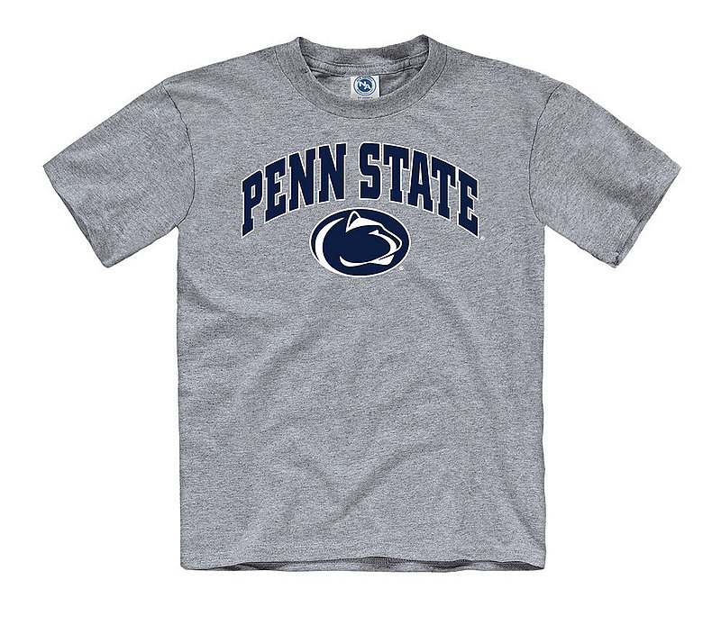 Penn State Kids Arching Over Lion Tee Sport Grey Nittany Lions (PSU) 