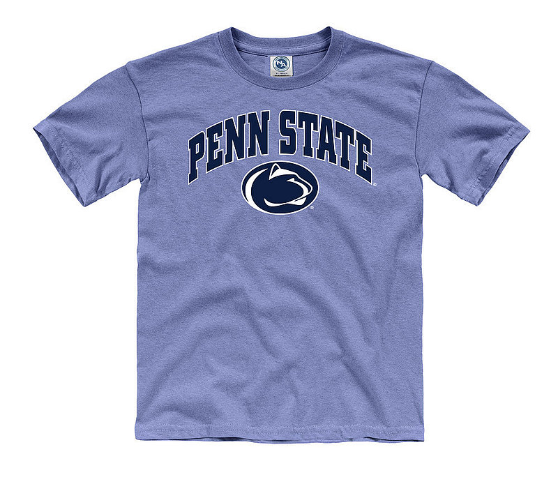 Penn State Kids Arching Over Lion Tee Violet Nittany Lions (PSU) 