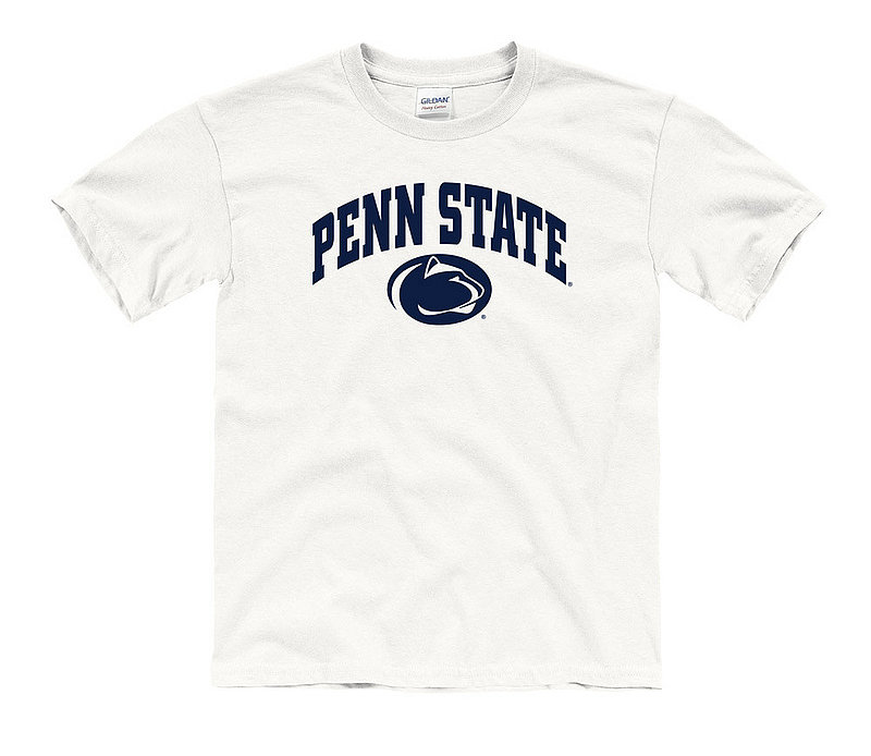 Penn State Kids Arching Over Lion Tee White Nittany Lions (PSU) 