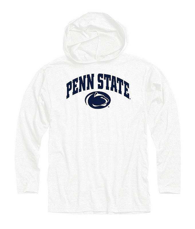 Penn State Kids Hooded Long Sleeve White 