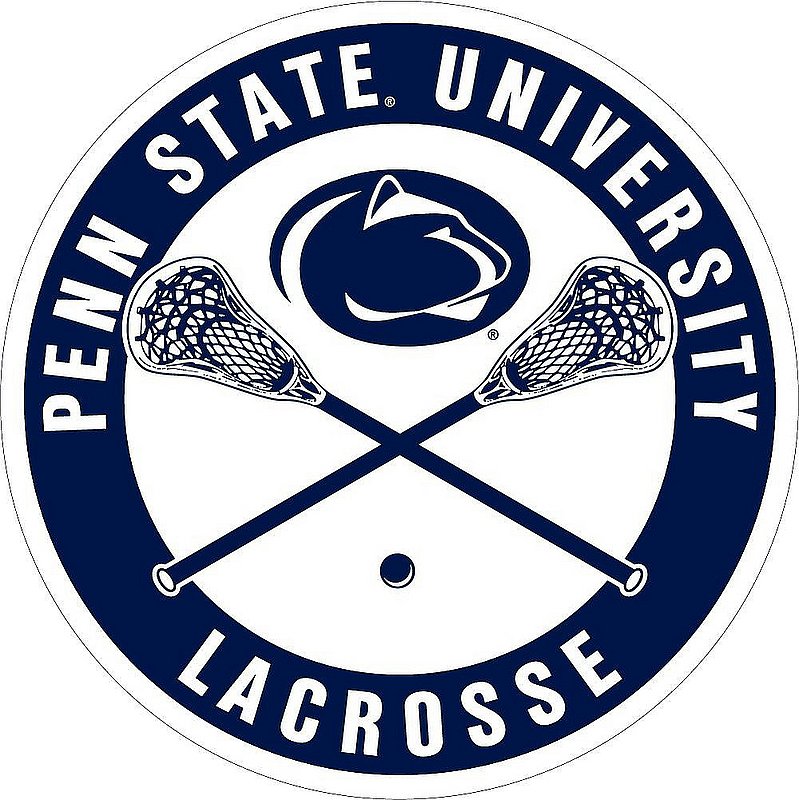 Penn State Lacrosse Magnet - 6" 