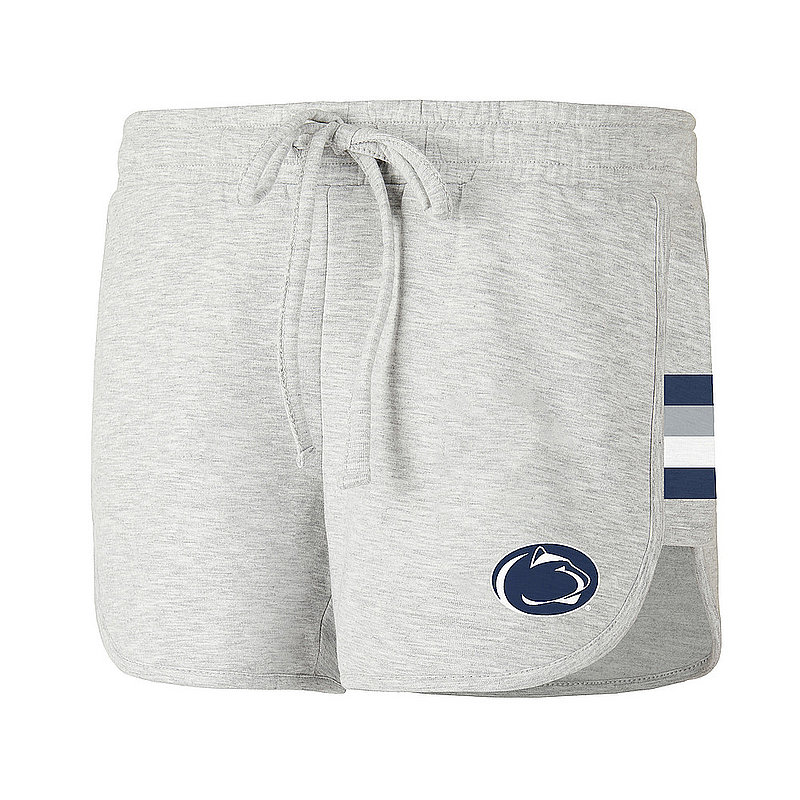 Penn State Ladies Heather Grey French Terry Shorts  