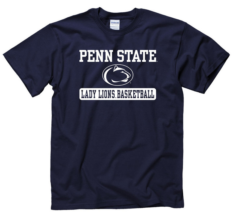 Penn State Lady Lions Basketball Bar T-Shirt Nittany Lions (PSU) 