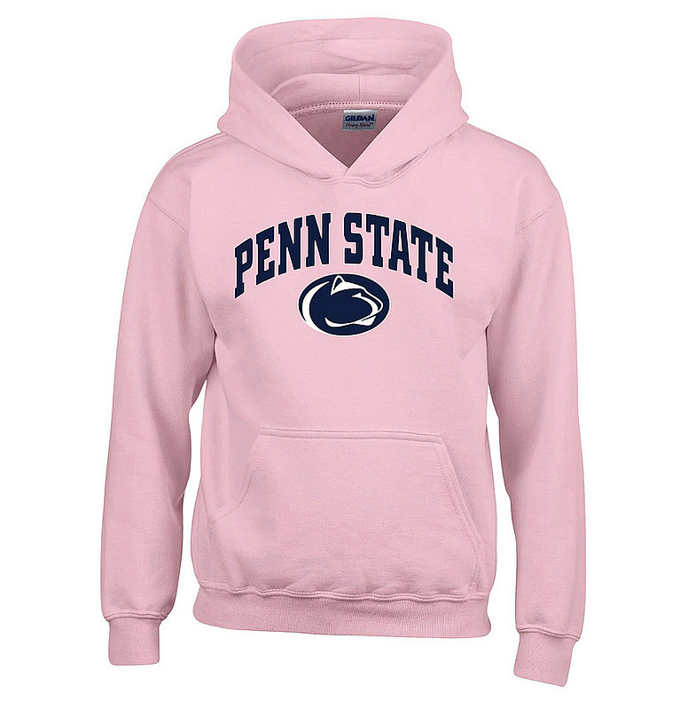 Penn State Light Pink Youth Hooded Sweatshirt 