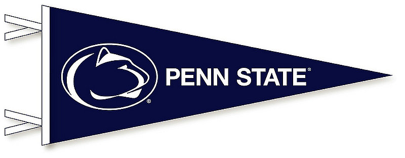 Penn State Lion Head 12 x 30 Felt Pennant Nittany Lions (PSU) 