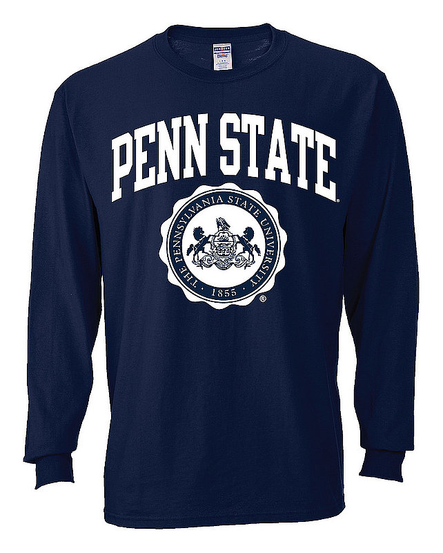 Penn State Long Sleeve Shirt Official Seal Navy
