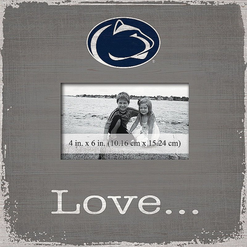 Penn State Love Photo Frame Grey