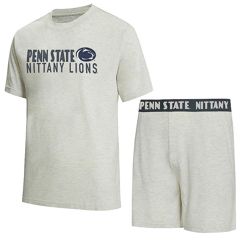 Penn State Men's Jersey Knit Short Sleeve Tee & Boxer Set Nittany Lions (PSU) 