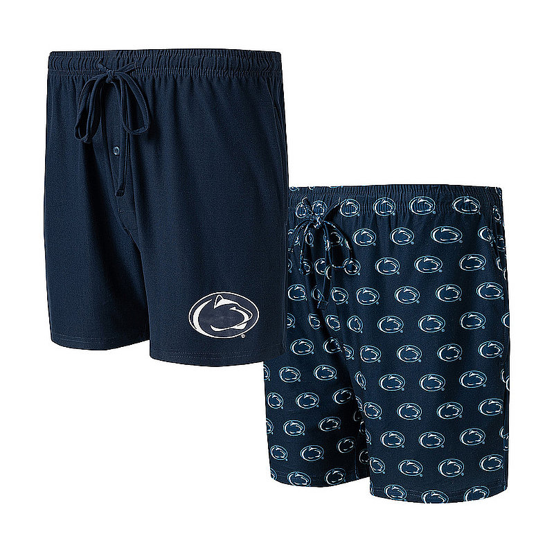 Penn State Mens Super Soft 2-Pack Pajama Boxer Shorts Nittany Lions (PSU) 